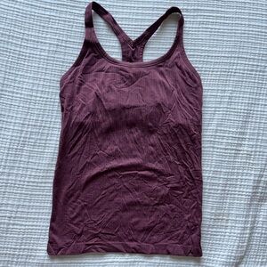 lululemon athletica Ribbed Racerback Tank Top - Plum